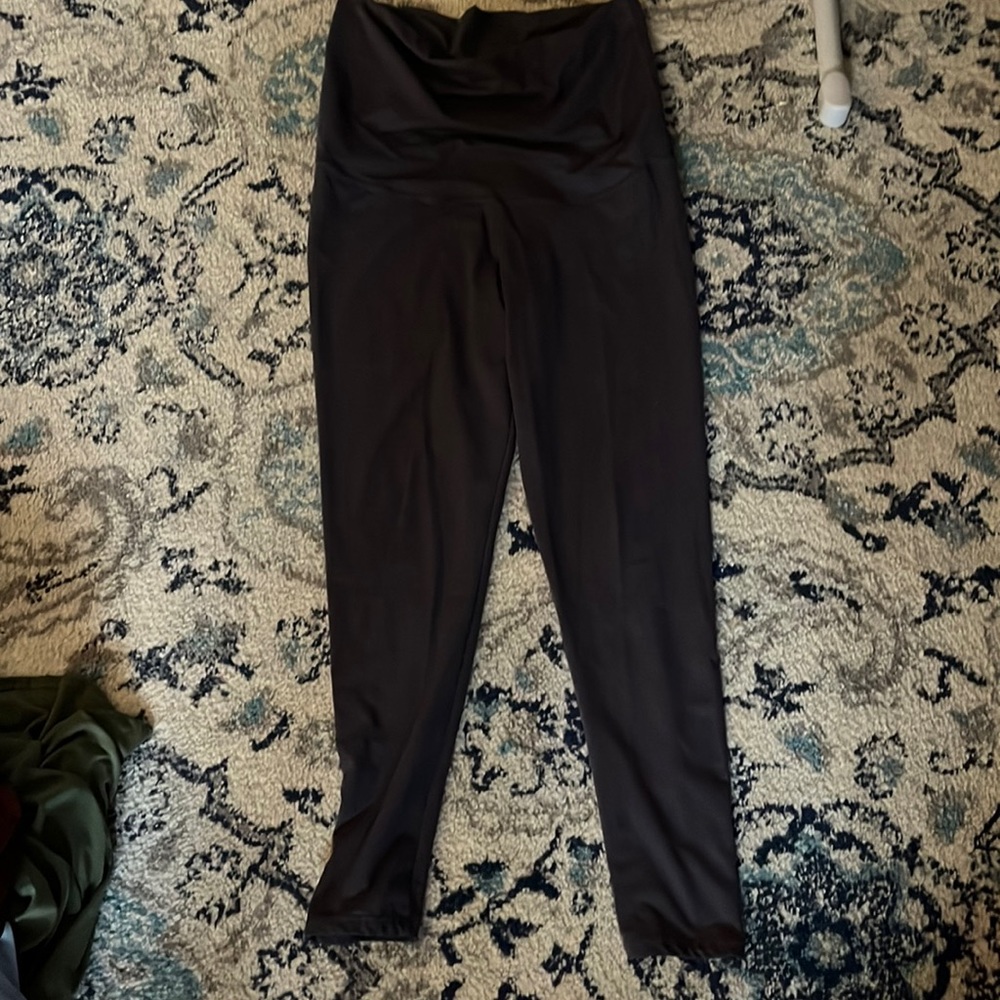 XXL maternity gray leggings